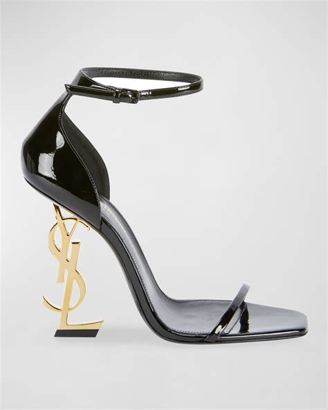 opium shoes ysl|ysl open toe heels.